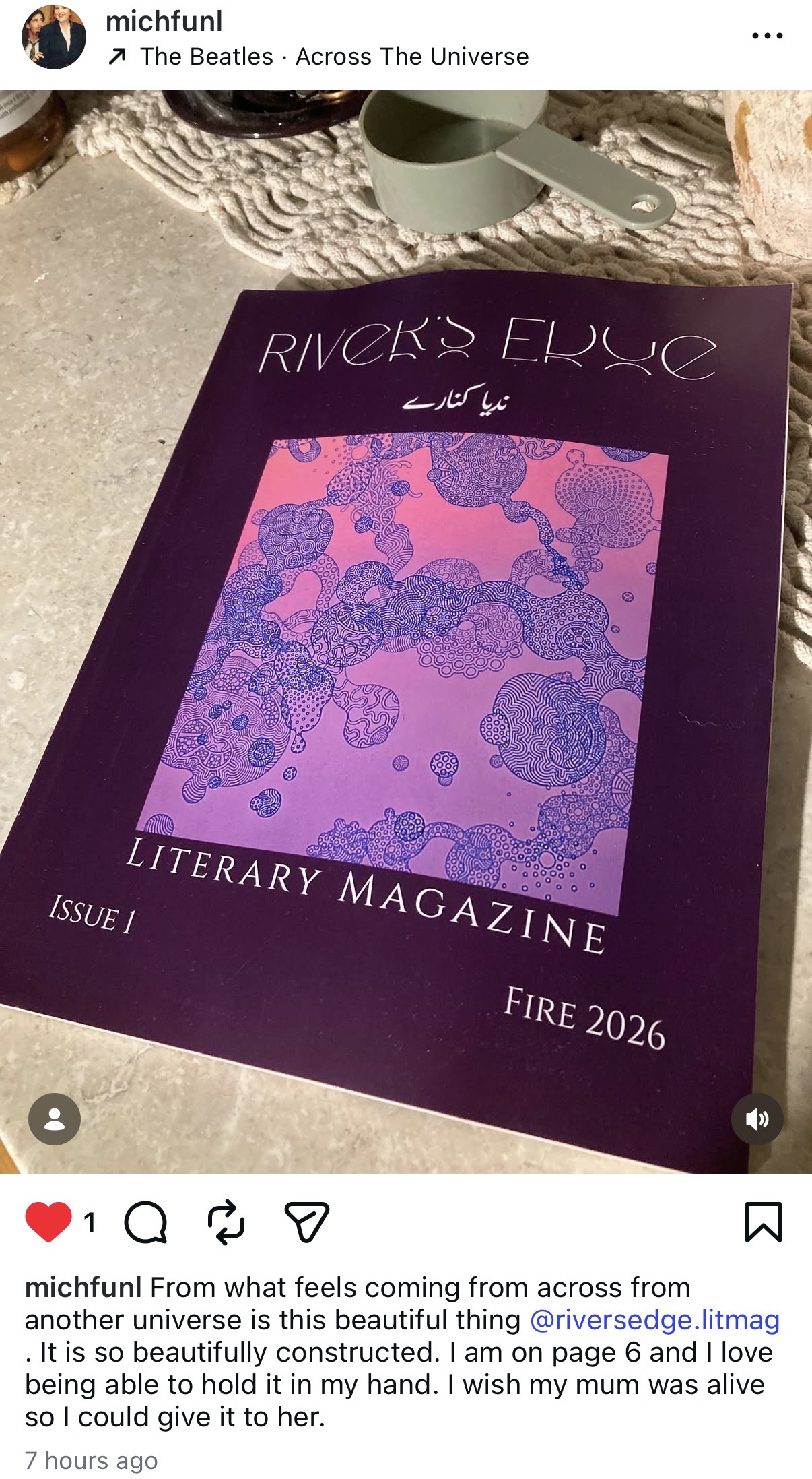 Issue 2 of River’s Edge Literary Magazine