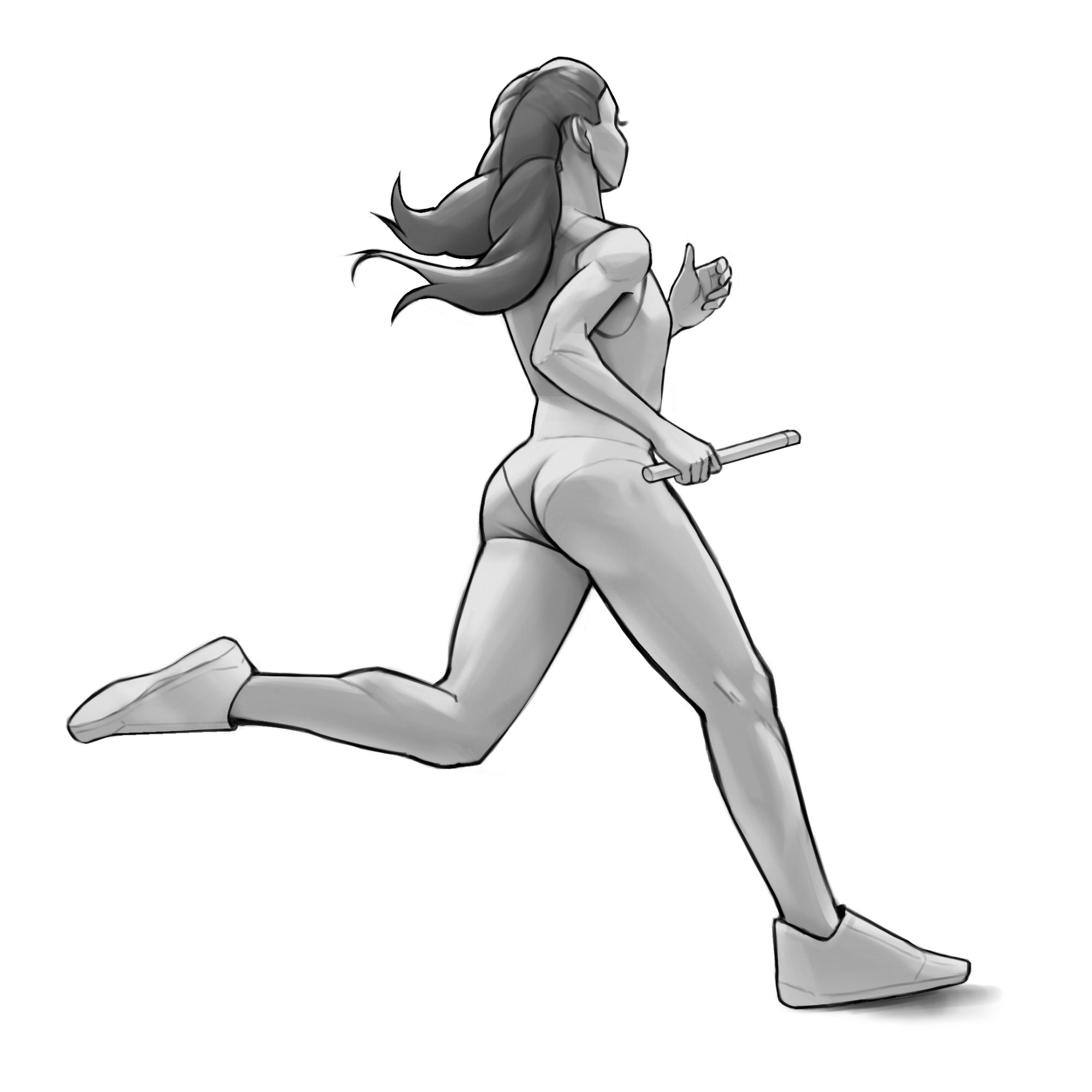Rendering on people