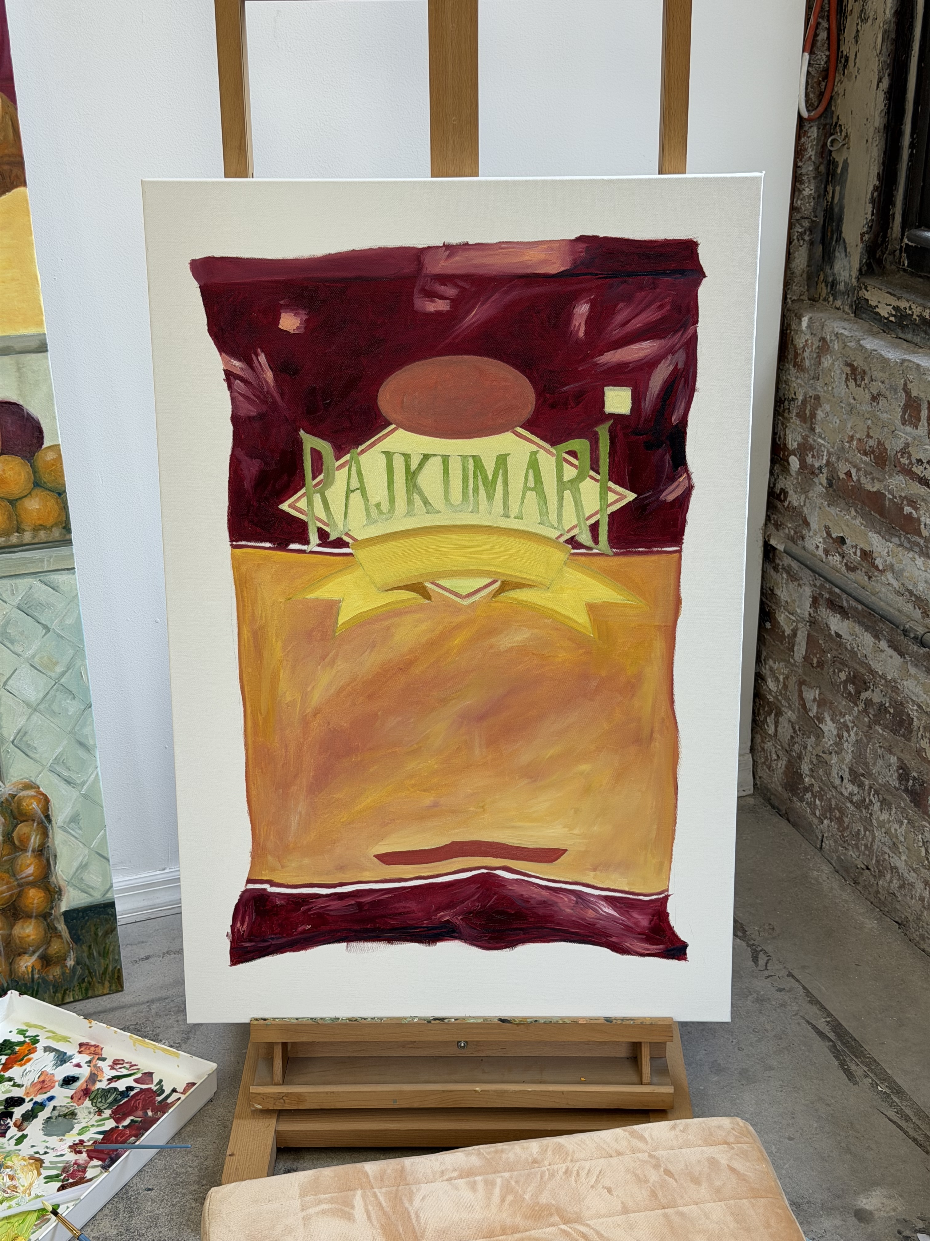 Starting to oil paint again!