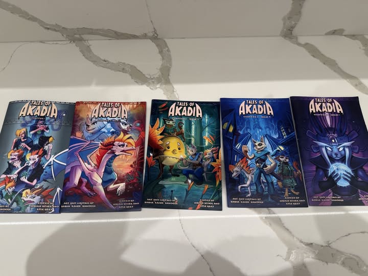 Tales of Akadia Webomic Series / Indie Game