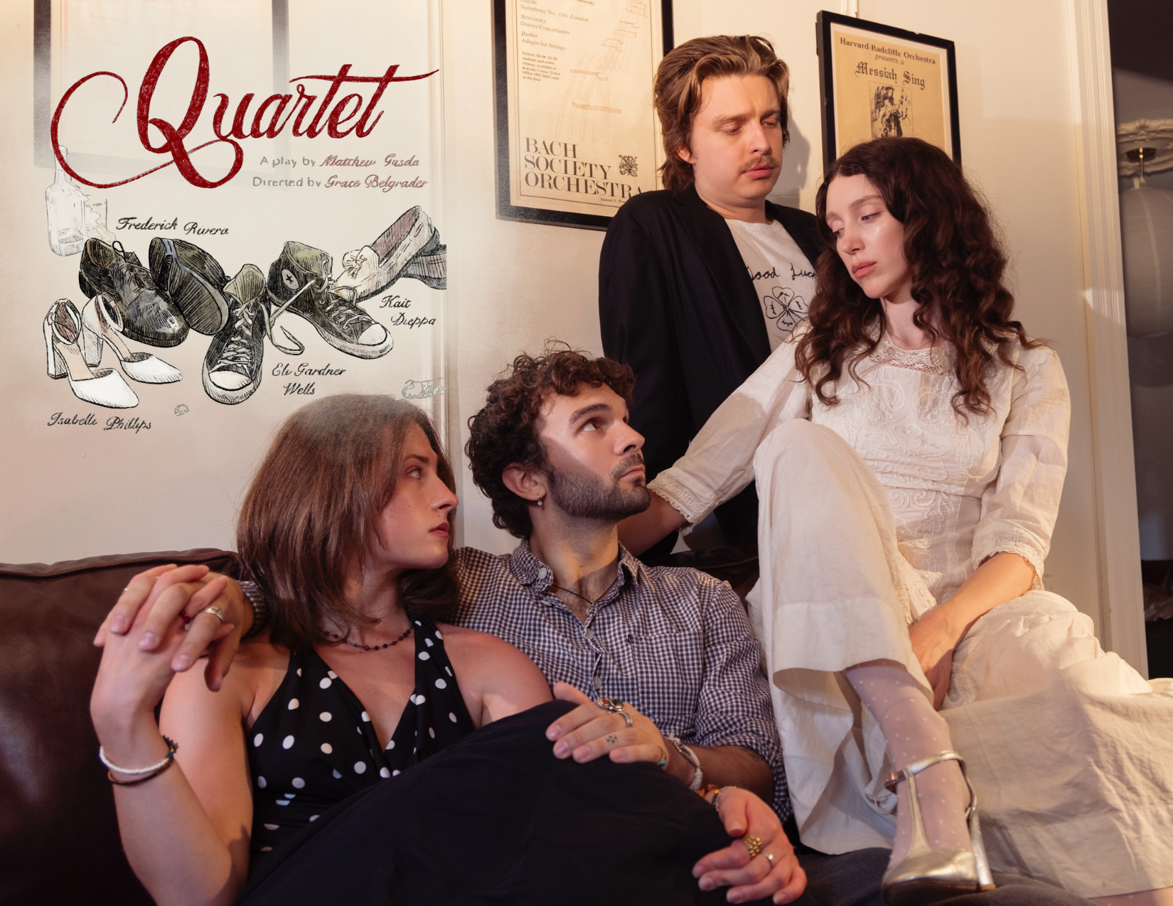 Postcard for "Quartet" wrap party